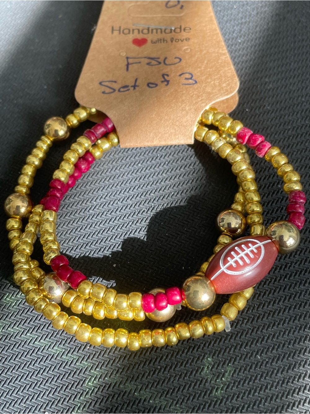 FSU Spirit Stretch Bracelet Set